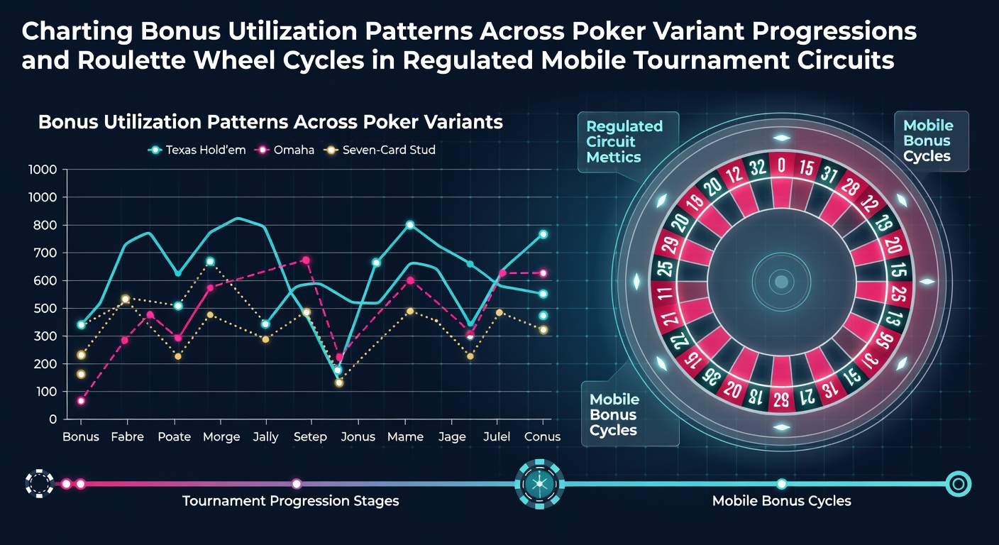 Diagramm zur Analyse von Bonusnutzungsmustern in Poker und Roulette auf mobilen Plattformen