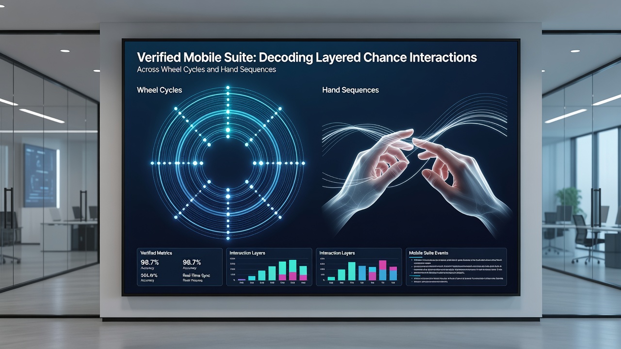 Detaillierte Visualisierung von Wahrscheinlichkeitsinteraktionen zwischen Roulette-Rädern und Poker-Handsequenzen auf mobilen Geräten