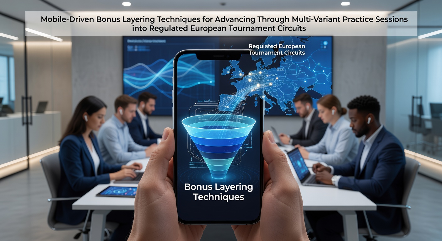 Mobile Bonus-Layering in Übungssitzungen für europäische Turniere