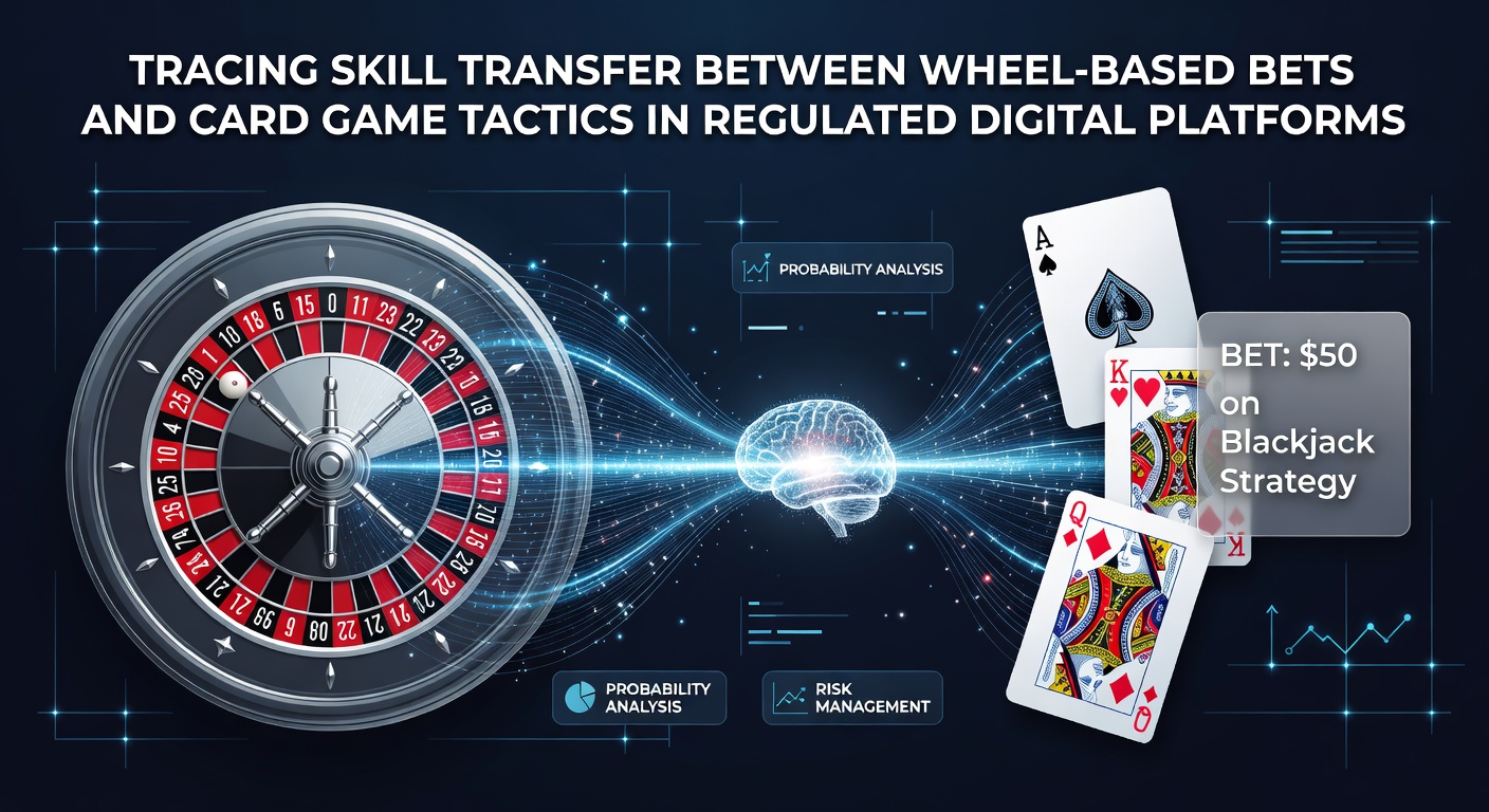 Darstellung des Fähigkeitstransfers zwischen Roulette-Rädern und Kartentischen auf digitalen Plattformen